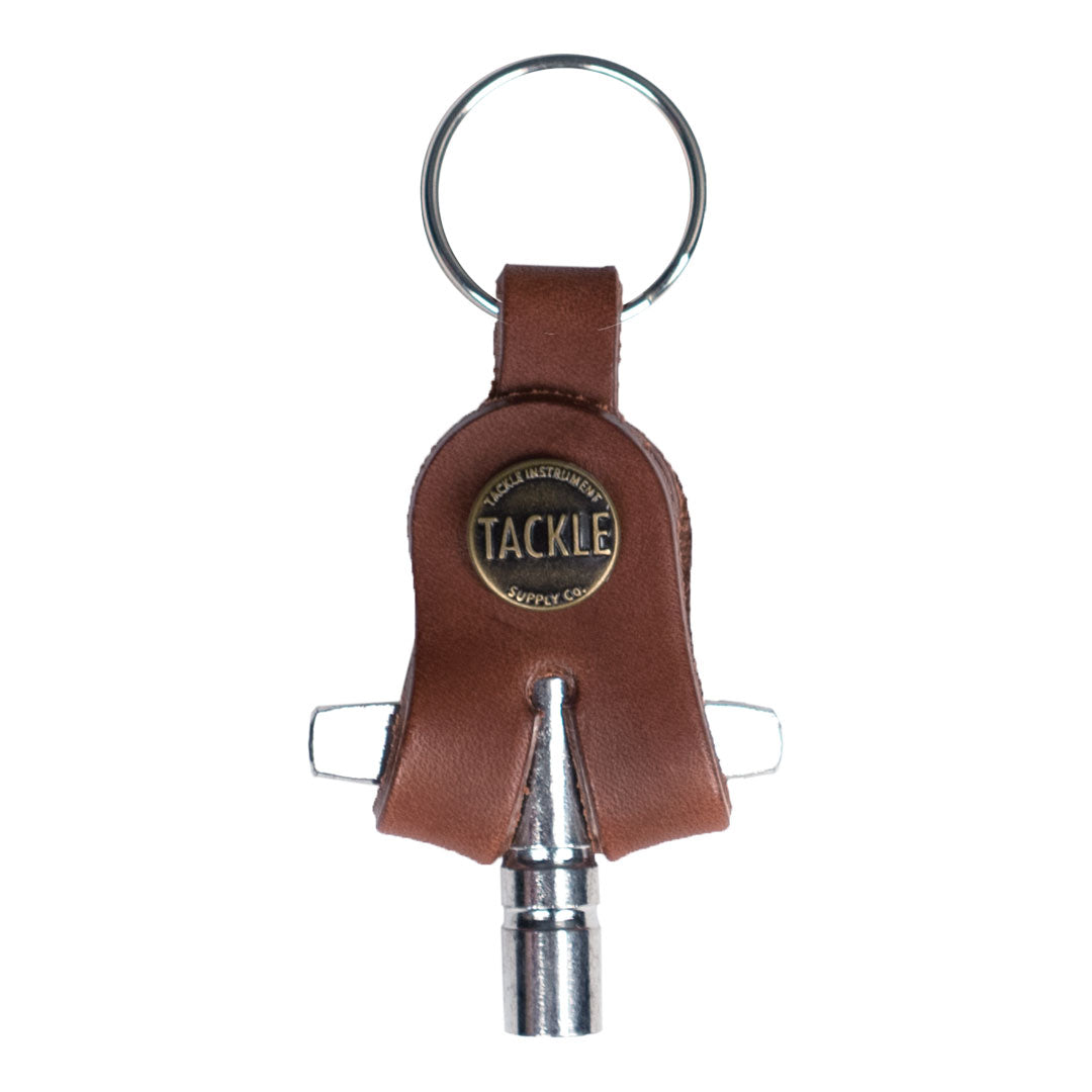 Tackle Leather Drum Key Case – Mahogany