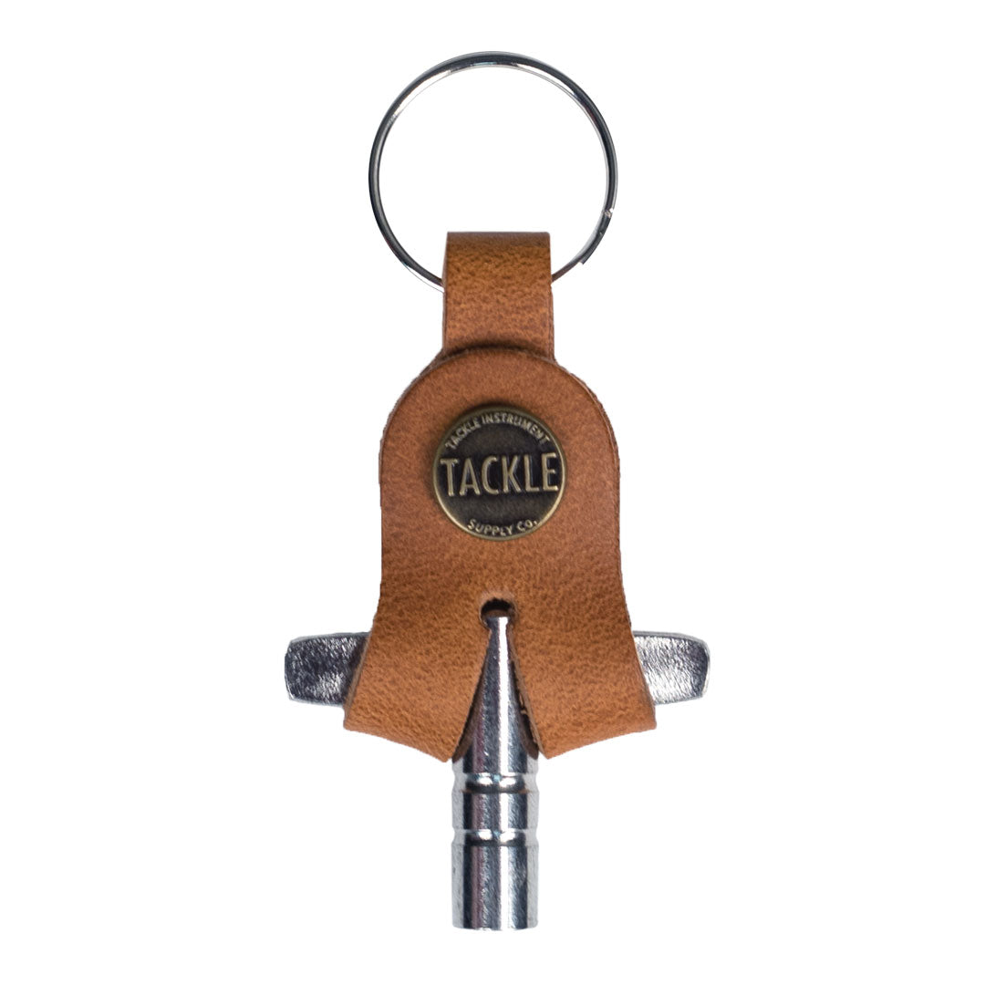 The Leather Tackle Drum Key In Tan