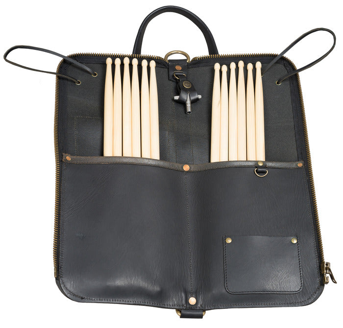 Tackle Leather Drumstick Bag Inside View