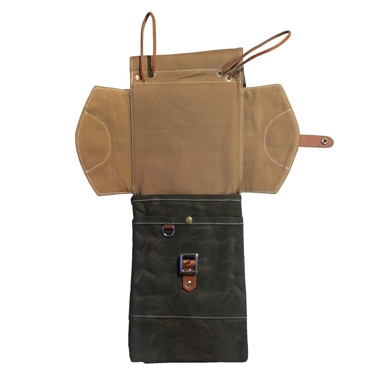 Tackle Waxed Canvas Drumstick Bag Inside Look